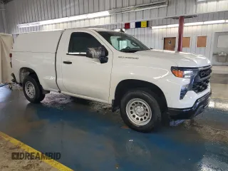 2023 Chevrolet Silverado 1500 Work Truck with VIN 3GCNAAEK7PG361086, listed as a Copart auction lot 54328675 with 108,020 mi miles and Clean Title. Bid and sale history available at carsss.com. Image 4.