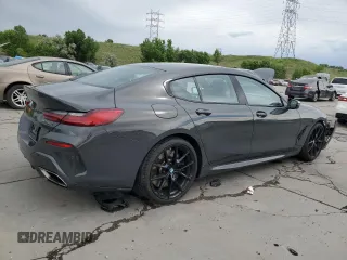 2020 BMW 8 Series M850i with VIN WBAGV8C0XLCD64228, listed as a Copart auction lot 60908315 with 67,643 mi miles and Salvage title. Bid and sale history available at DreamBid. Image 3.