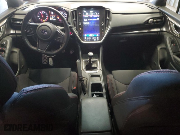 2022 Subaru WRX Premium with VIN JF1VBAF63N9015974, listed as a Copart auction lot 48869695 with 38,752 mi miles and Salvage Title. Bid and sale history available at DreamBid. Image 8.