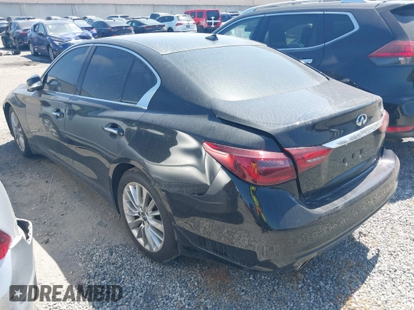 2021 Infiniti Q50 Luxe z VIN JN1EV7BP6MM702075, wystawiony jako IAAI lot #41720913 z przebiegiem 31 092 mil mil oraz . Historia ofert i sprzedaży dostępna na DreamBid. Obrazek 3.