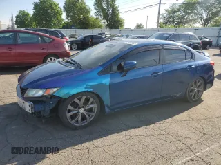 2015 Honda Civic Si z VIN 2HGFB6E53FH704873, wystawiony jako Copart lot #57092085 z przebiegiem 95 419 mil mil oraz Tytuł czysty. Historia ofert i sprzedaży dostępna na DreamBid. Obrazek 1.