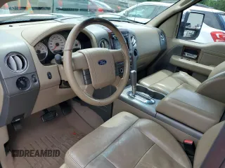2008 Ford F-150 XLT with VIN 1FTPW14V08FA84175, listed as a Copart auction lot 58796915 with 218,516 mi miles and Salvage title. Bid and sale history available at DreamBid. Image 8.