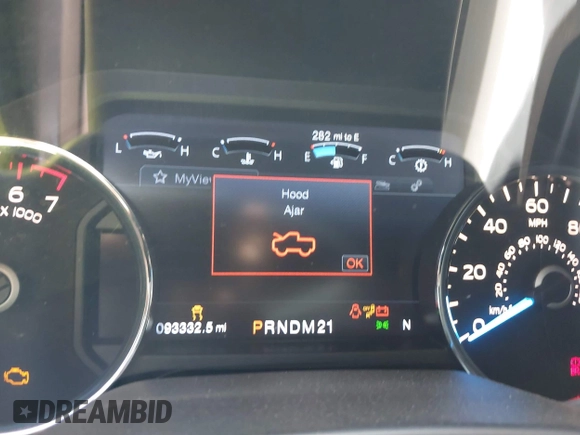 2017 Ford F-150 XL with VIN 1FTEW1EF8HKD41380, listed as a IAAI auction lot 42031495 with 93,332 mi miles and . Bid and sale history available at DreamBid. Image 7.