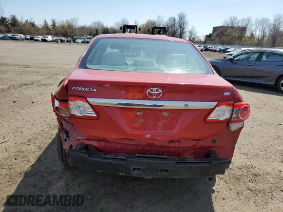 2013 Toyota Corolla L with VIN 5YFBU4EEXDP210478, listed as a Copart auction lot 52406275 with 113,395 mi miles and Salvage Title. Bid and sale history available at carsss.com. Image 6.