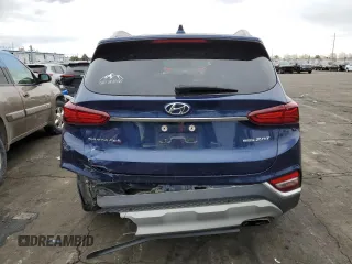 2020 Hyundai Santa Fe SEL with VIN 5NMS3CAA3LH152481, listed as a Copart auction lot 45604305 with 59,901 mi miles and Salvage Title. Bid and sale history available at carsss.com. Image 6.