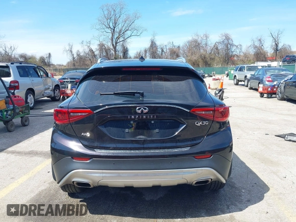 2017 Infiniti QX30 Premium with VIN SJKCH5CR7HA022688, listed as a IAAI auction lot 41883348 with 87,419 mi miles and . Bid and sale history available at DreamBid. Image 17.