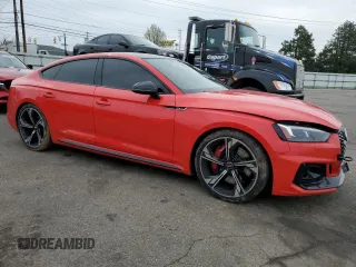 2019 Audi RS 5 Sportback z VIN WUABWCF50KA903230, wystawiony jako Copart lot #53133505 z przebiegiem 55 342 mil mil oraz Szkody całkowita. Historia ofert i sprzedaży dostępna na DreamBid. Obrazek 4.