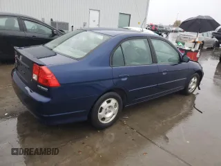 2005 Honda Civic with VIN JHMES96665S017945, listed as a Copart auction lot 82256224 with Not Provided miles and Salvage Title. Bid and sale history available at DreamBid. Image 3.