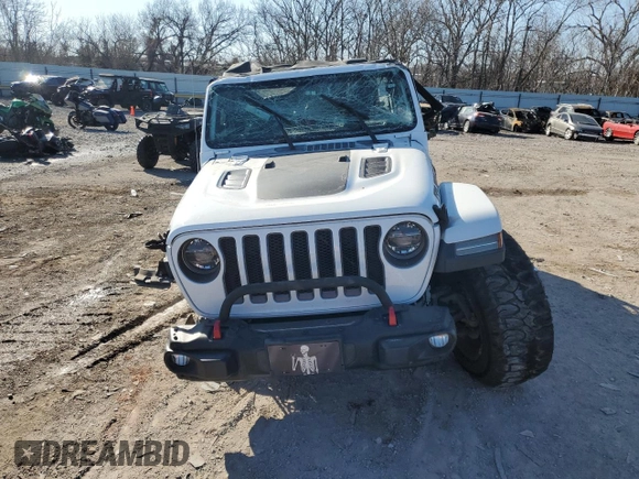 2018 Jeep Wrangler Unlimited Rubicon with VIN 1C4HJXFG5JW234971, listed as a Copart auction lot 45925305 with 86,667 mi miles and Salvage title. Bid and sale history available at DreamBid. Image 5.