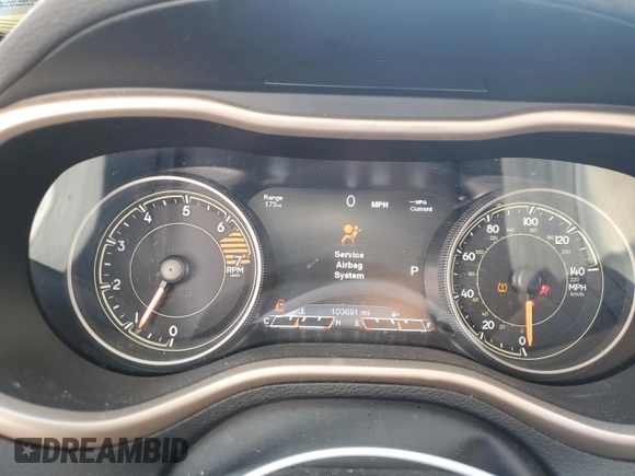 2017 Jeep Cherokee Limited with VIN 1C4PJLDB0HW548338, listed as a Copart auction lot 46846465 with 103,691 mi miles and Salvage Title. Bid and sale history available at carsss.com. Image 9.