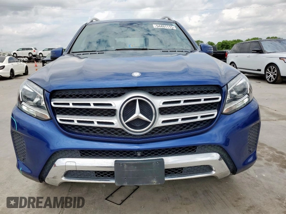 2017 Mercedes-Benz GLS 450 with VIN 4JGDF6EE8HA841136, listed as a Copart auction lot 54491115 with 99,340 mi miles and Salvage Title. Bid and sale history available at DreamBid. Image 5.