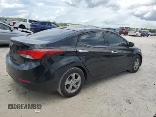 2014 Hyundai Elantra SE z VIN KMHDH4AE8EU070529, wystawiony jako Copart lot #60615255 z przebiegiem 128 052 mil mil oraz Szkoda całkowita • Salvage title. Historia ofert i sprzedaży dostępna na DreamBid. Obrazek 3.