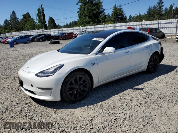 2020 Tesla Model 3 Long Range z VIN 5YJ3E1EB3LF787160, wystawiony jako Copart lot #58626965 z przebiegiem Nie podano mil oraz Szkoda całkowita • Salvage title. Historia ofert i sprzedaży dostępna na DreamBid. Obrazek 1.
