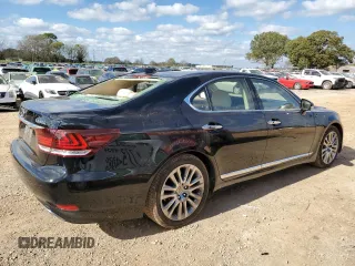 2015 Lexus LS 460 with VIN JTHBL5EF5F5136712, listed as a Copart auction lot 80684844 with 38,303 mi miles and Salvage title. Bid and sale history available at DreamBid. Image 3.
