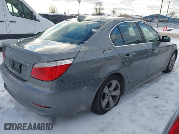 2008 BMW 5 Series 528xi with VIN WBANV135X8CZ56114, listed as a IAAI auction lot 41173831 with 164,839 mi miles and . Bid and sale history available at carsss.com. Image 4.