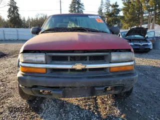 2001 Chevrolet S-10 LS with VIN 1GCCT19W818161992, listed as a Copart auction lot 87774135 with 0 mi miles and Clean Title. Bid and sale history available at carsss.com. Image 5.