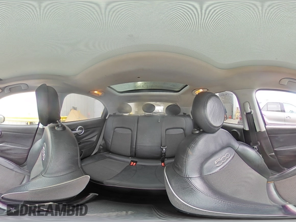 2017 FIAT 500X Urbana Edition with VIN ZFBCFXCB8HP586194, listed as a Copart auction lot 49710965 with 42,716 mi miles and Salvage title. Bid and sale history available at DreamBid. Image 15.