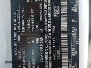 2010 Ford Transit Connect XL с VIN NM0LS6ANXAT032553, выставлен на аукционе Copart как лот 56643345 с пробегом Не указан миль и Списание • Salvage title. История ставок и продаж доступна на DreamBid. Изображение 13.