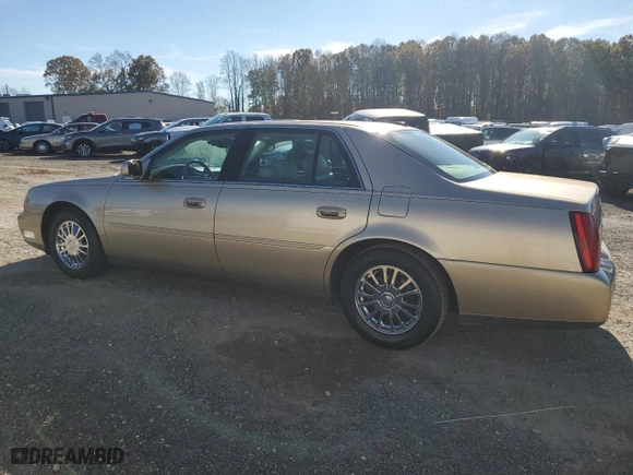 2005 Cadillac DeVille DHS with VIN 1G6KE57Y45U121085, listed as a Copart auction lot 80336744 with 115,068 mi miles and Salvage Title. Bid and sale history available at carsss.com. Image 2.