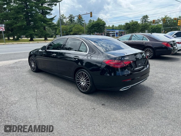 2022 Mercedes-Benz C 300 with VIN W1KAF4GB7NR052039, listed as a Copart auction lot 65096135 with 65,159 mi miles and Clean title. Bid and sale history available at DreamBid. Image 3.