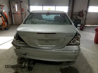 2005 Mercedes-Benz C 240 with VIN WDBRF81J05F644435, listed as a Copart auction lot 88741485 with 145,003 mi miles and Salvage Title. Bid and sale history available at DreamBid. Image 6.