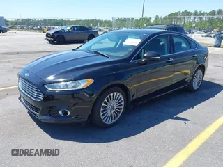 2016 Ford Fusion Titanium with VIN 3FA6P0K9XGR158234, listed as a IAAI auction lot 42043716 with 161,164 mi miles. Bid and sale history available at carsss.com. Image 19.
