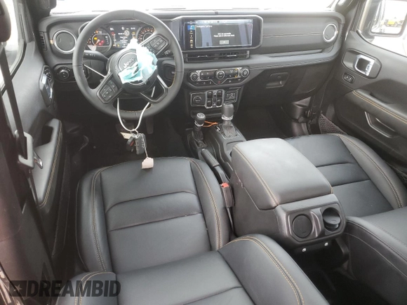 2024 Jeep Gladiator Sport S with VIN 1C6HJTAG8RL128891, listed as a Copart auction lot 44198995 with 1,189 mi miles and Salvage title. Bid and sale history available at DreamBid. Image 8.
