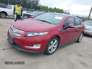 2014 Chevrolet Volt with VIN 1G1RB6E43EU121971, listed as a IAAI auction lot 42109450 with 215,352 mi miles and . Bid and sale history available at carsss.com. Image 2.