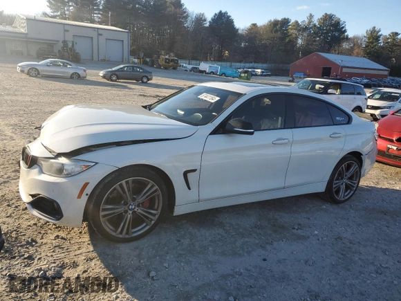 2015 BMW 4 Series 435i xDrive with VIN WBA4B3C59FGV48533, listed as a Copart auction lot 87441184 with 102,482 mi miles and Salvage Title. Bid and sale history available at DreamBid. Image 1.