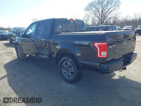 2016 Ford F-150 XLT with VIN 1FTEW1EG9GFD14690, listed as a IAAI auction lot 41984532 with 119,364 mi miles and . Bid and sale history available at DreamBid. Image 3.