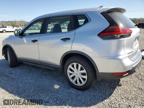 2017 Nissan Rogue S with VIN KNMAT2MT5HP609440, listed as a Copart auction lot 49730455 with 102,208 mi miles and Salvage Title. Bid and sale history available at DreamBid. Image 2.