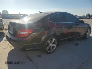2012 Mercedes-Benz C 250 with VIN WDDGJ4HB6CF764290, listed as a Copart auction lot 83024974 with Not provided miles and Salvage title. Bid and sale history available at DreamBid. Image 3.