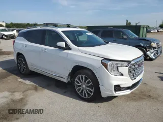 2022 GMC Terrain Denali with VIN 3GKALXEV7NL310492, listed as a Copart auction lot 64192455 with 12,081 mi miles and Clean title. Bid and sale history available at DreamBid. Image 4.