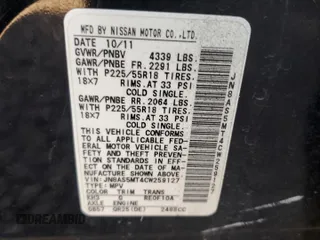 2012 Nissan Rogue SL with VIN JN8AS5MT4CW259127, listed as a Copart auction lot 49688675 with 199,856 mi miles and Salvage Title. Bid and sale history available at DreamBid. Image 14.
