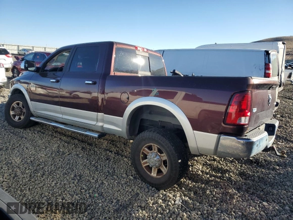2012 Ram 2500 Laramie with VIN 3C6UD5FLXCG281400, listed as a Copart auction lot 87224734 with 110,346 mi miles and Salvage Title. Bid and sale history available at carsss.com. Image 2.