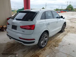 2017 Audi Q3 Prestige with VIN WA1GCCFS1HR005371, listed as a IAAI auction lot 41991188 with 86,380 mi miles. Bid and sale history available at carsss.com. Image 4.