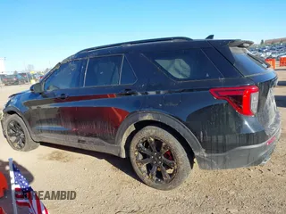 2020 Ford Explorer ST with VIN 1FM5K8GC1LGC05106, listed as a IAAI auction lot 41520613 with 40,447 mi miles. Bid and sale history available at carsss.com. Image 14.