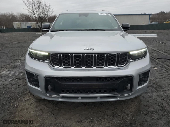 2021 Jeep Grand Cherokee L Overland with VIN 1C4RJKDG7M8144692, listed as a Copart auction lot 43857035 with 31,940 mi miles and Salvage Title. Bid and sale history available at carsss.com. Image 5.