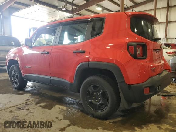2018 Jeep Renegade Upland с VIN ZACCJBAB2JPJ50593, выставлен на аукционе Copart как лот 60989745 с пробегом 55 054 миль миль и Списание • Salvage title. История ставок и продаж доступна на DreamBid. Изображение 2.
