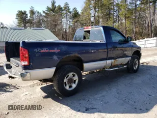 2004 Dodge Ram 2500 SLT with VIN 3D7KU26D74G154585, listed as a Copart auction lot 48235775 with 148,502 mi miles and Salvage Title. Bid and sale history available at carsss.com. Image 3.