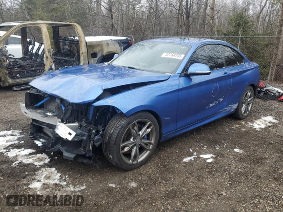 2014 BMW 2 Series 228i with VIN WBA1F5C57EV255677, listed as a Copart auction lot 52769705 with 123,755 mi miles and Clean Title. Bid and sale history available at DreamBid. Image 1.