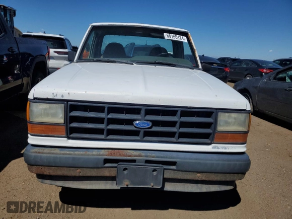 1992 Ford Ranger with VIN 1FTCR10U5NUB96822, listed as a Copart auction lot 68166124 with 43,121 mi miles and Clean Title. Bid and sale history available at carsss.com. Image 5.