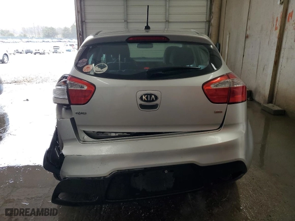 2013 Kia Rio LX with VIN KNADM5A30D6213543, listed as a Copart auction lot 50746755 with 121,205 mi miles and Salvage Title. Bid and sale history available at carsss.com. Image 6.