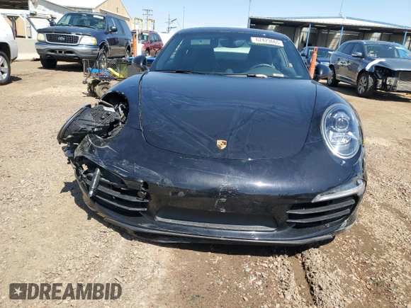 2014 Porsche 911 Carrera with VIN WP0AA2A92ES106763, listed as a Copart auction lot 62423665 with 26,541 mi miles and Salvage title. Bid and sale history available at DreamBid. Image 5.