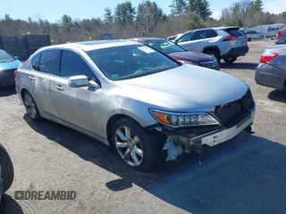 2014 Acura RLX with VIN JH4KC1F3XEC002575, listed as a IAAI auction lot 41972287 with 126,636 mi miles. Bid and sale history available at carsss.com. Image 1.