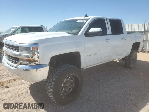 2018 Chevrolet Silverado 1500 LT with VIN 1GCVKRECXJZ313819, listed as a Copart auction lot 49056335 with 114,991 mi miles and Salvage Title. Bid and sale history available at DreamBid. Image 1.