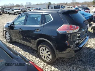 2016 Nissan Rogue S with VIN KNMAT2MT1GP650422, listed as a Copart auction lot 43955975 with 186,620 mi miles and Salvage Title. Bid and sale history available at DreamBid. Image 2.