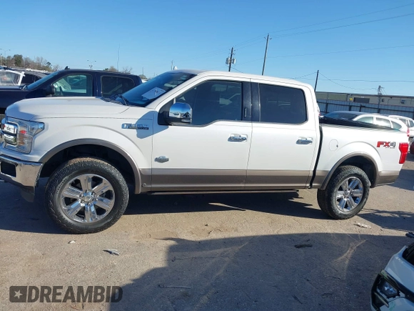 2018 Ford F-150 XL with VIN 1FTEW1E54JFC14504, listed as a IAAI auction lot 41700813 with 92,198 mi miles. Bid and sale history available at carsss.com. Image 14.