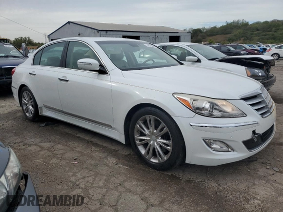 2012 Hyundai Genesis 5.0L R-Spec with VIN KMHGC4DH8CU203448, listed as a Copart auction lot 73234264 with 93,692 mi miles and Salvage Title. Bid and sale history available at carsss.com. Image 4.