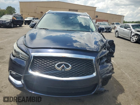 2019 Infiniti QX60 Luxe z VIN 5N1DL0MN5KC565808, wystawiony jako Copart lot #55606145 z przebiegiem 89 994 mil mil oraz Szkoda całkowita • Salvage title. Historia ofert i sprzedaży dostępna na DreamBid. Obrazek 5.